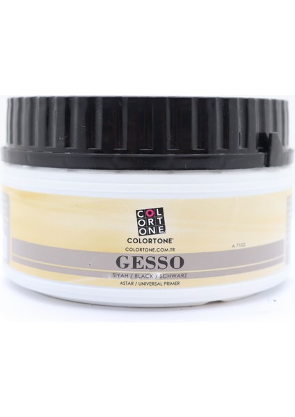 Artist Colors Akrilik Boya Yardımcı Malzemeleri 300 ml ''siyah Gesso''