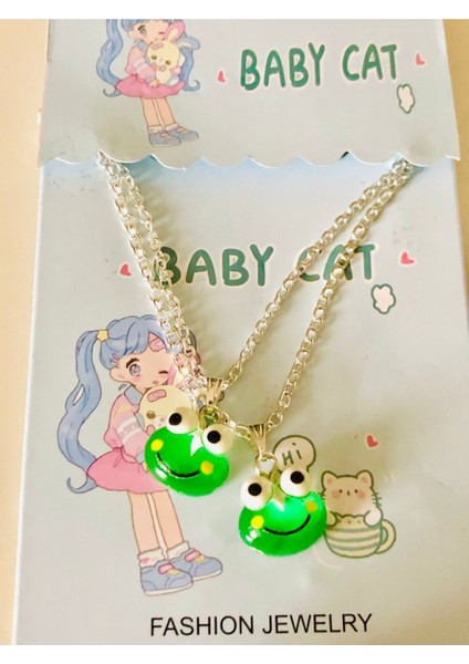 Hello Kitty Keropi Kurbağa 2’li Kolye indirimleri
