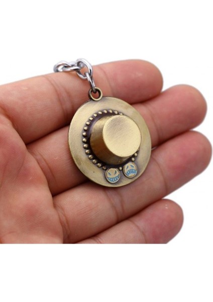 Anime One Piece Ace Hat Kolye Aksesuar Şık Hediyelik Süs Takı