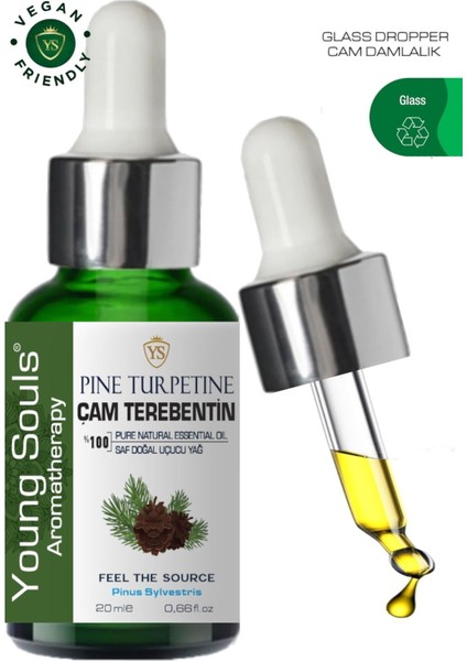 Aromatherapy Pine Turpetine Essential Oil Çam Terebentin Uçucu Yağ 20 ml fırsatları