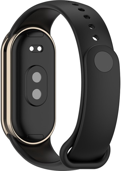 Xiaomi Mi Band 8 Serisi Klasik Kordon Silikon Strap Kayış Siyah