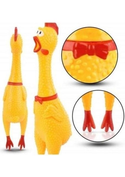 Plastik Horoz - Öten Horoz - 30 cm Horoz