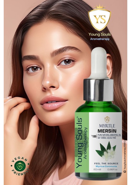 Aromatherapy Myrtle Essential Oil Mersin Uçucu Yağ 20 ml