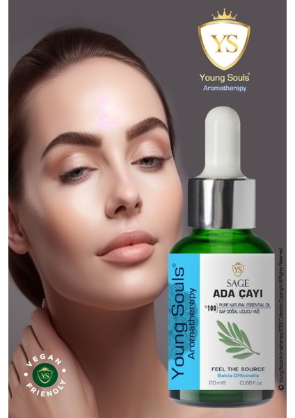Aromatherapy Sage Essential Oil Adaçayı Uçucu Yağ 20 ml fiyatları
