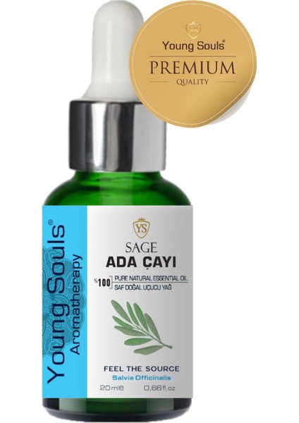 Aromatherapy Sage Essential Oil Adaçayı Uçucu Yağ 20 ml modelleri