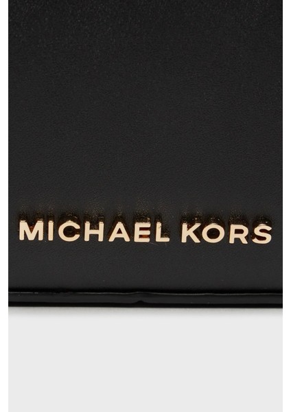 % 100 Deri Logolu Zincir Askılı Çanta 32H3G8EW6L001 indirimleri