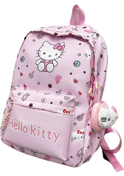 Genç Kızlar Ortaokul Öğrencisi Için Estetik Büyük Kapasiteli Sırt Çantası, Pembe (Yurt Dışından)