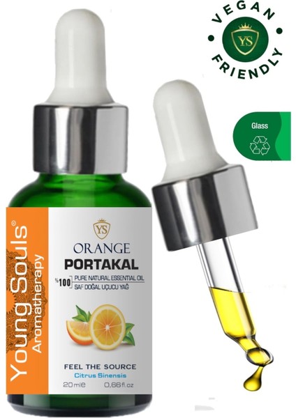 Aromatherapy Orange Essential Oil Portakal Uçucu Yağ 10 ml (Kopya)