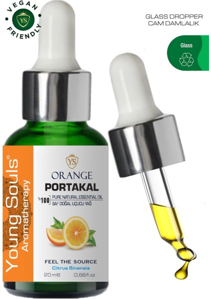 Aromatherapy Orange Essential Oil Portakal Uçucu Yağ 10 ml (Kopya)