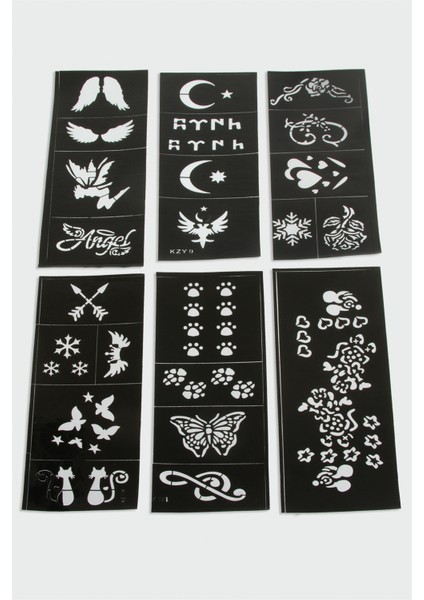 Hint Kınası Şablonları