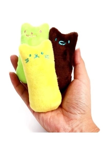 Kedi Otu Dolgulu Renkli Peluş Oyuncak fiyatları