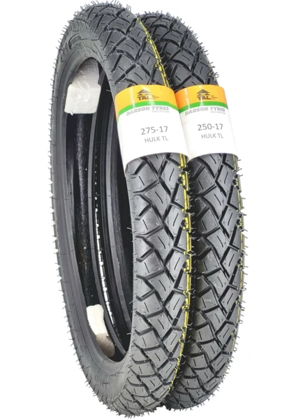 Darson Tyres Dubleks Cup Lastik Takımı 275-17 ve 250-17 Ön ve Arka