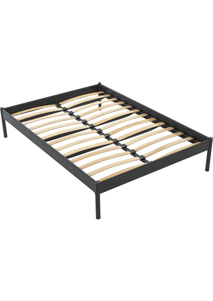 Allegro Çift Kişilik Ferforje Metal Karyola - Siyah fırsatları