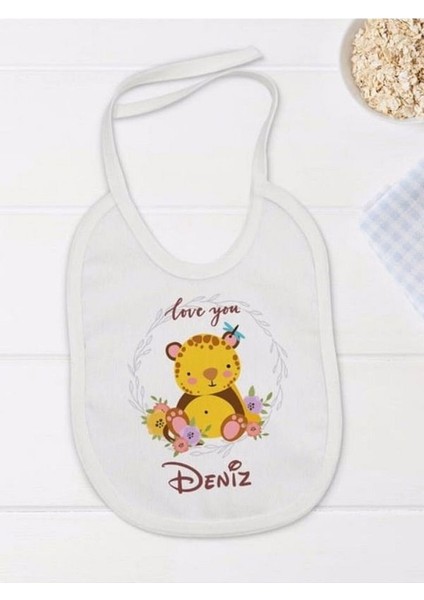 Kişiye Özel Bebek Önlüğü - Isime Özel Mama Önlüğü - Isimli Bebek Önlüğü