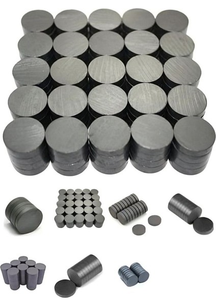 Yuvarlak Magnet - 10 mm Mıknatıs - 1 cm Mıknatıs ( 50 Adet )