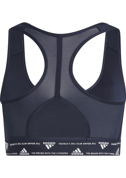 Performance Hc7890 adidas Powerreact Training Medium-Support 3-Stripes Bra