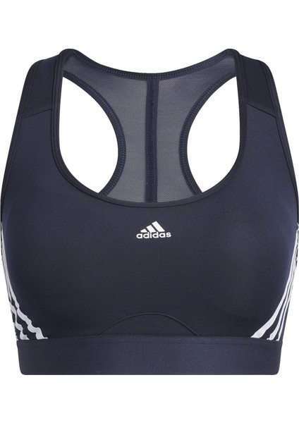 Performance Hc7890 adidas Powerreact Training Medium-Support 3-Stripes Bra