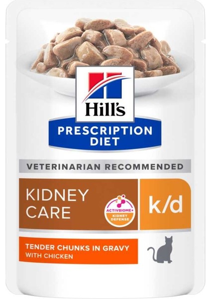 Prescription Diet Kidney Care K/d Tavuklu Kedi Konservesi 85 gr x 6 Adet