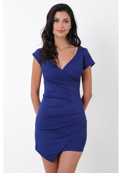 Innocente Kruvaze Yanı Drapeli Elbise Saks fırsatları