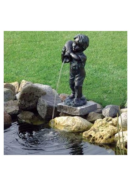 Sweety Boy Dekoratif Figürlü Süs Havuzu Seti modelleri