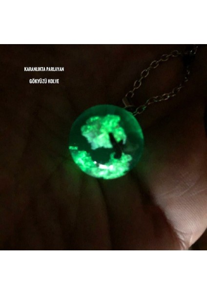 Karanlıkta Gece Parlayan Gökyüzü Kolye fiyatları