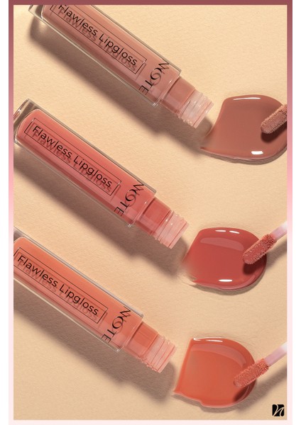 Flawless Lipgloss Nemlendirici Etkili Parlak Ruj 01 Nude Touch - Nude