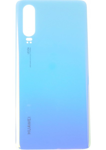 Huawei P30 (ELE-L09) Arka Kapak Pil Kapağı Mavi