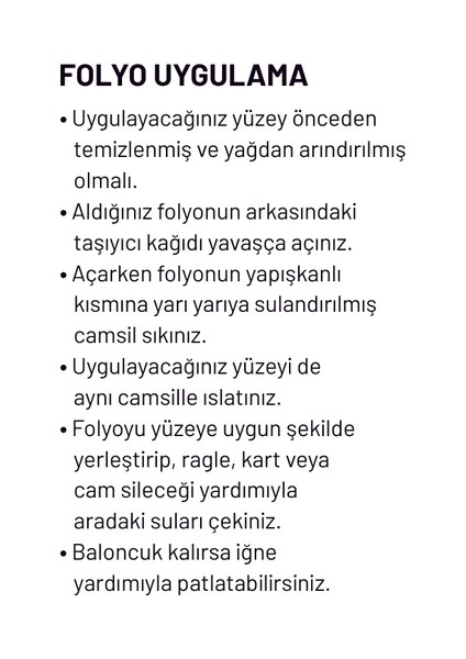 Buzlu Cam Filmi Yapışkanlı Folyo 9000