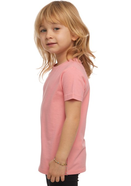 Somon Basic Unisex Çocuk Sıfır Yaka Kısa Kollu Tişört fiyatları