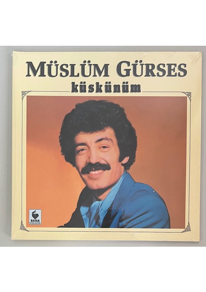 Müslüm Gürses Küskünüm Lp Plak (Sıfır Jelatininde Plak)