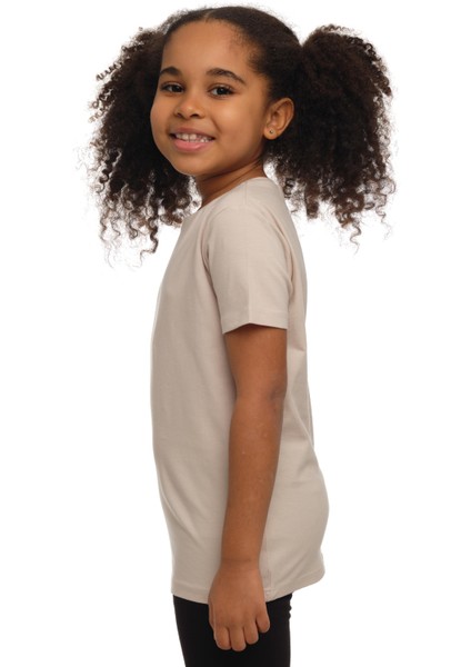 Taş Basic Unisex Çocuk Sıfır Yaka Kısa Kollu Tişört fiyatları