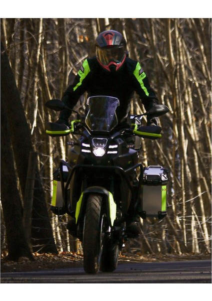 Mood Motosiklet Ceketi Sarı/Siyah/Gri L fırsatları