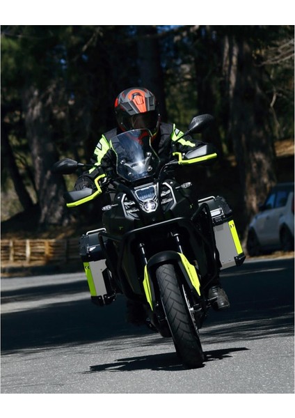 Mood Motosiklet Ceketi Sarı/Siyah/Gri L indirimleri