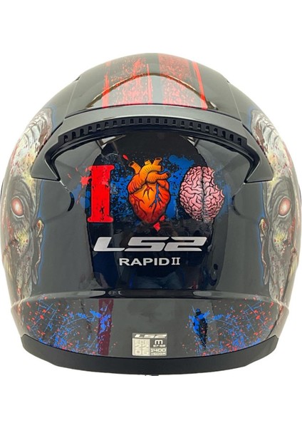 Rapıd 2 Zombıe Siyah-Kırmızı Kask Siyah Cam fırsatları