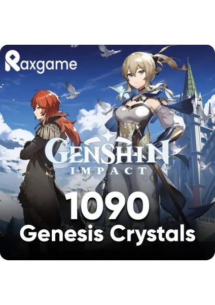 Genshin Impact 1090 Genesis Crystals Global - Genshin Impact