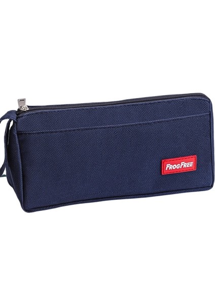 Büyük Kapasiteli Kanvas Kalem Çantası, Basit Kalem Kutusu, Kırtasiye Kutusu, Lise Öğrencilerinin Gösterişli Kalem Çantası (Yurt Dışından)