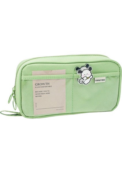 Şeffaf Çok Bölmeli Ilk ve Orta Okul Öğrencileri Kırtasiye Kalem Kutusu Büyük Kapasiteli Şeffaf Kalem Çantası (Yurt Dışından)