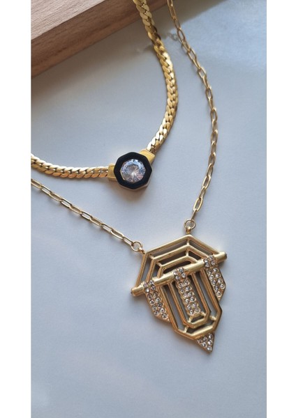 Çelik Serenay Kolyesi modelleri