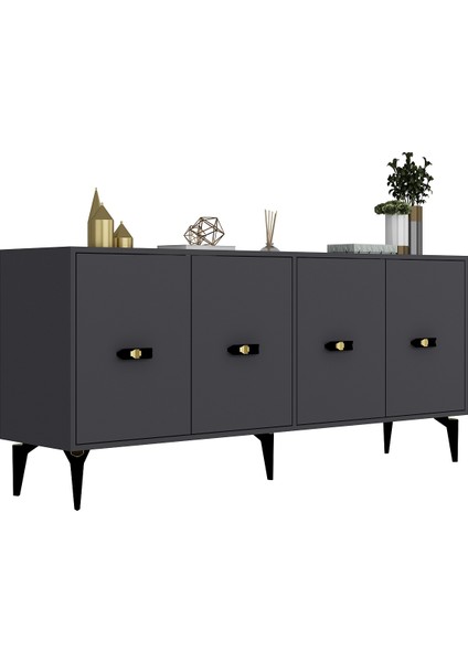 Fly 180 cm Konsol (KX180) Antrasit-Antrasit modelleri