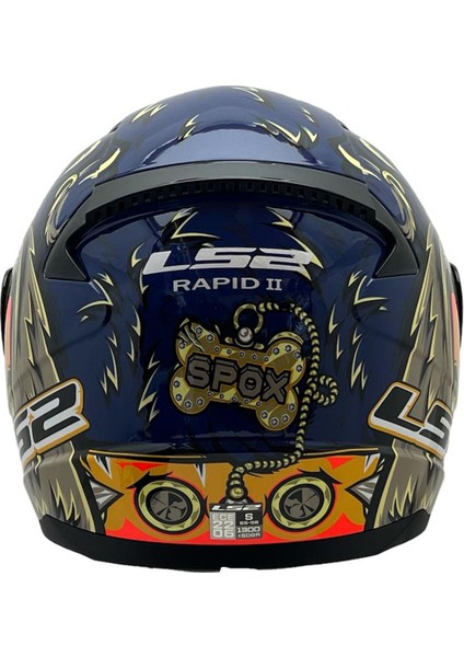 Rapıd 2 Spox Mavi-Gri Kask Mavi Cam fırsatları