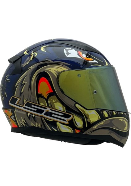 Rapıd 2 Spox Mavi-Gri Kask Sarı Cam modelleri