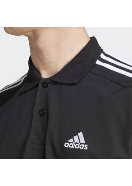 Sportswear IC9310 Essentials Piqué Embroidered Small Logo 3-Stripes Polo Shirt indirimleri