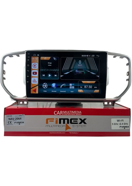 Kia Sportage 2015-2018 Model Fımex 2.64 Profesyonel Multimedia
