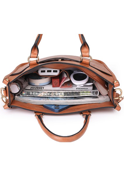 Casual Vintage Çanta, Kadın Omuz Crossbody Çanta (Yurt Dışından) modelleri