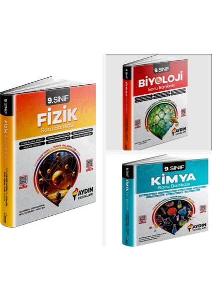 9. Sınıf Fizik & Kimya & Biyoloji Soru Bankası