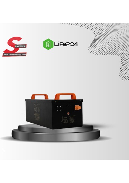 12V 230AH (12.8V) Lityum Lifepo4 Bluetooth