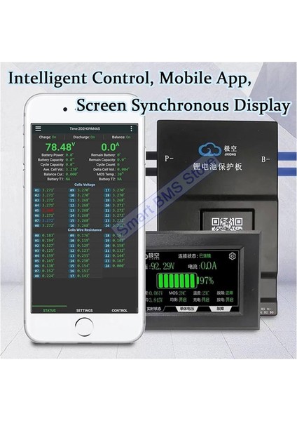 12V 230AH (12.8V) Lityum Lifepo4 Bluetooth modelleri