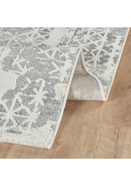 7/24 Sahara Marta Gri 100x300 cm Salon Mutfak Halısı Yolluk Kilim fırsatları