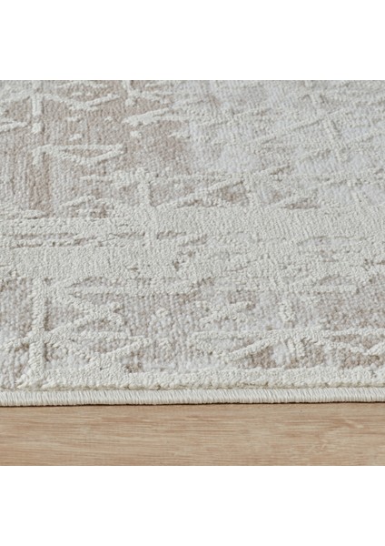 7/24 Sahara Marta Bej 100x300 cm Salon Mutfak Halısı Yolluk Kilim indirimleri