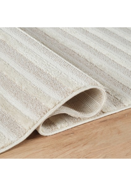 7/24 Sahara Emma Bej 100x300 cm Salon Mutfak Halısı Yolluk Kilim modelleri